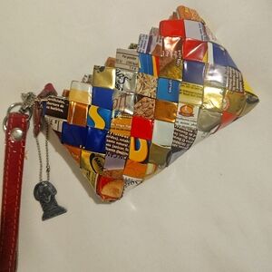 NWOT NAHUI OLLIN UPCYCLED CANDY WRAPPER WRISTLET.